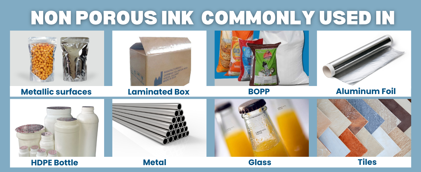 Non-porous ink Violet 1 liter