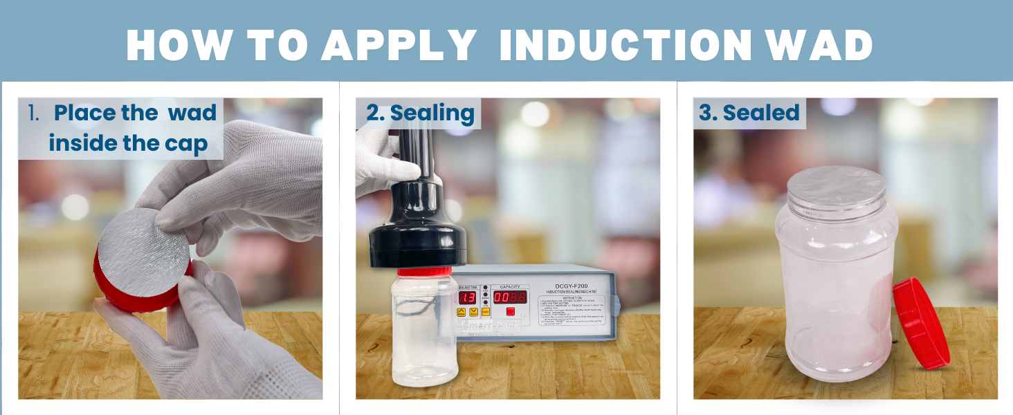 Induction Wad 52MM with 500Piece for PET Packing