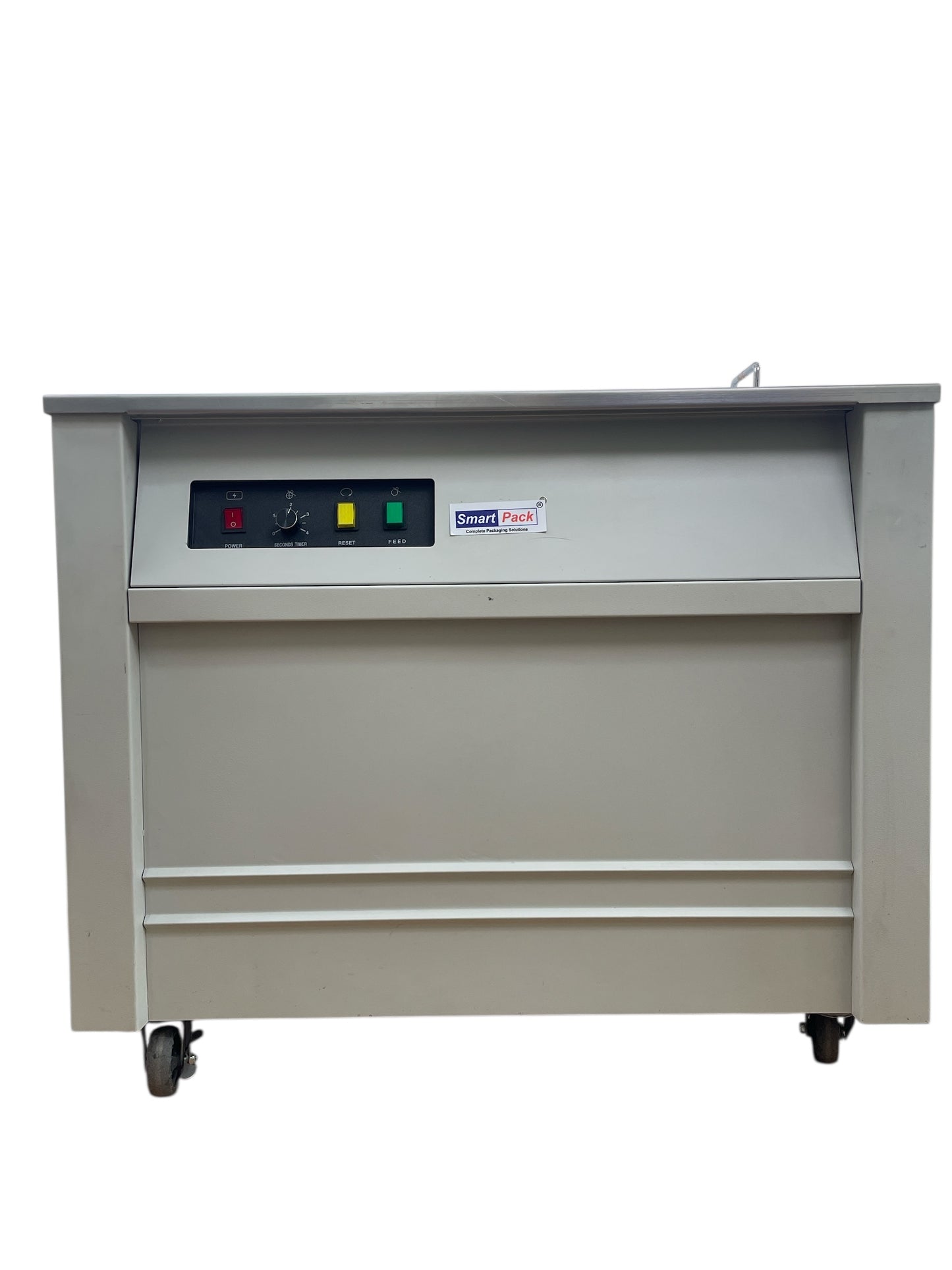 Affordable white strapping machine for carton packaging