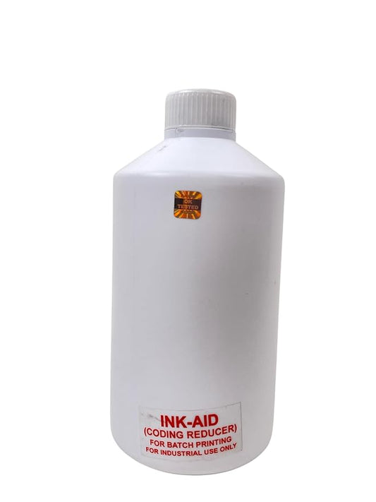 Coding ink reducer for batch printing