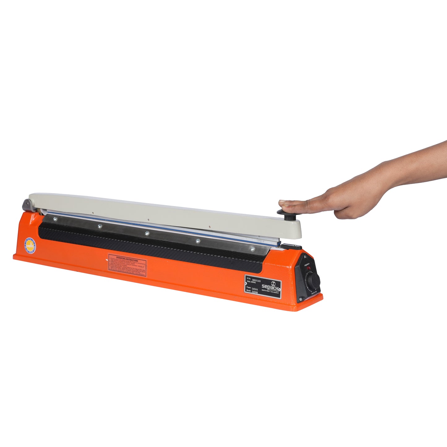 Hand Sealer Machine Impulse Type Pack of 1 Size 20 INCH