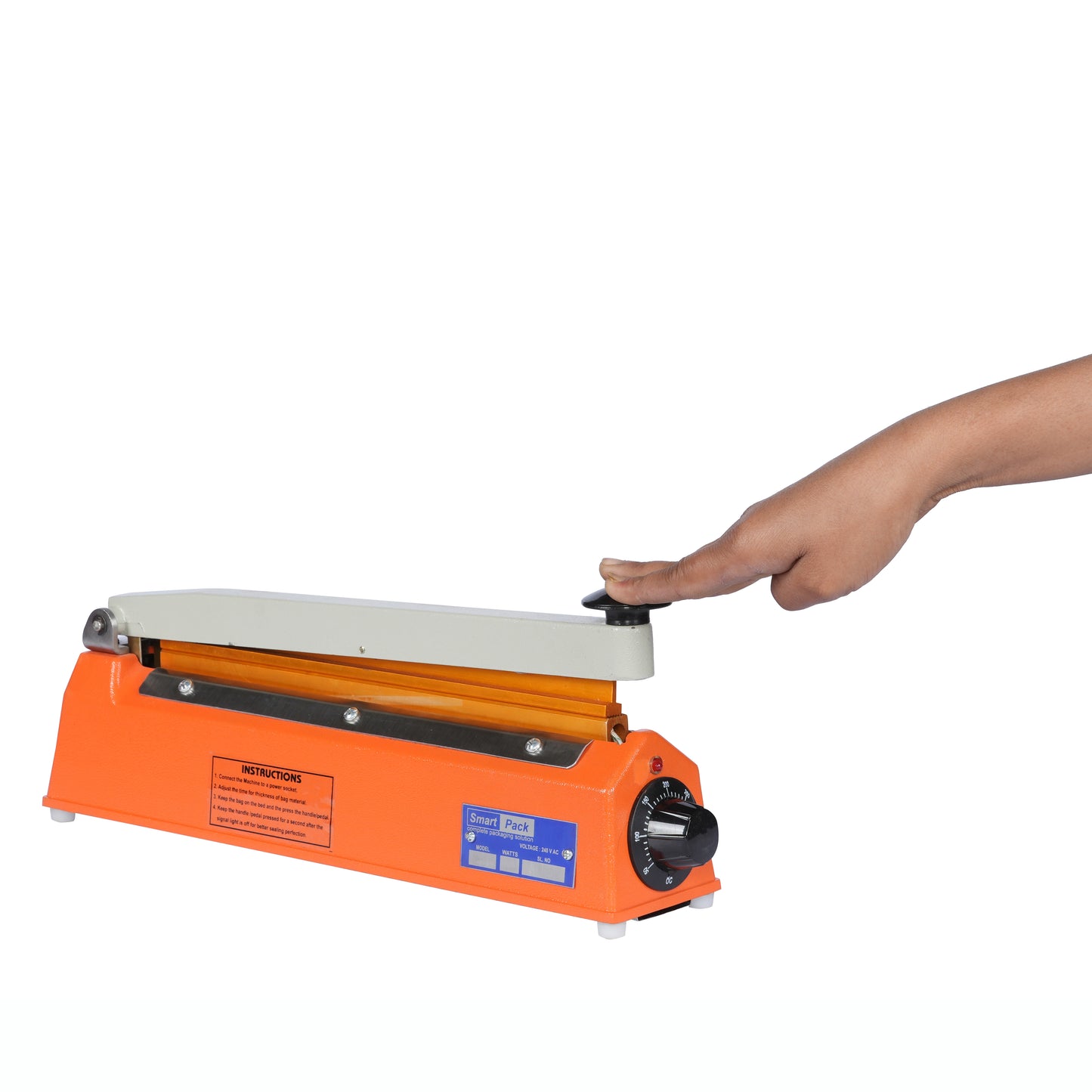 SMART PACK Hot Bar Type Hand Sealer Machine Pack of 1 Size 12 INCH