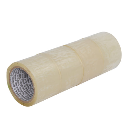 Transparent Bopp Tape 3 inch X 55 meter (4 Piece)