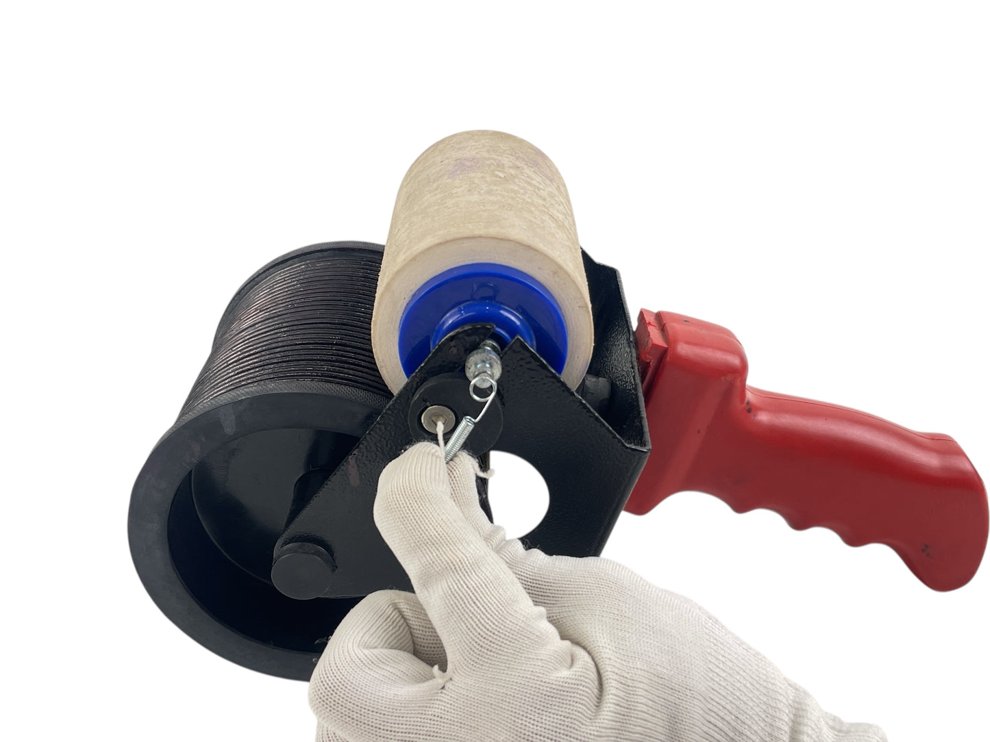 Foam ink roller for batch coding machine