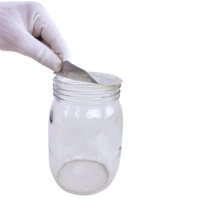 Glass jar induction sealing wad