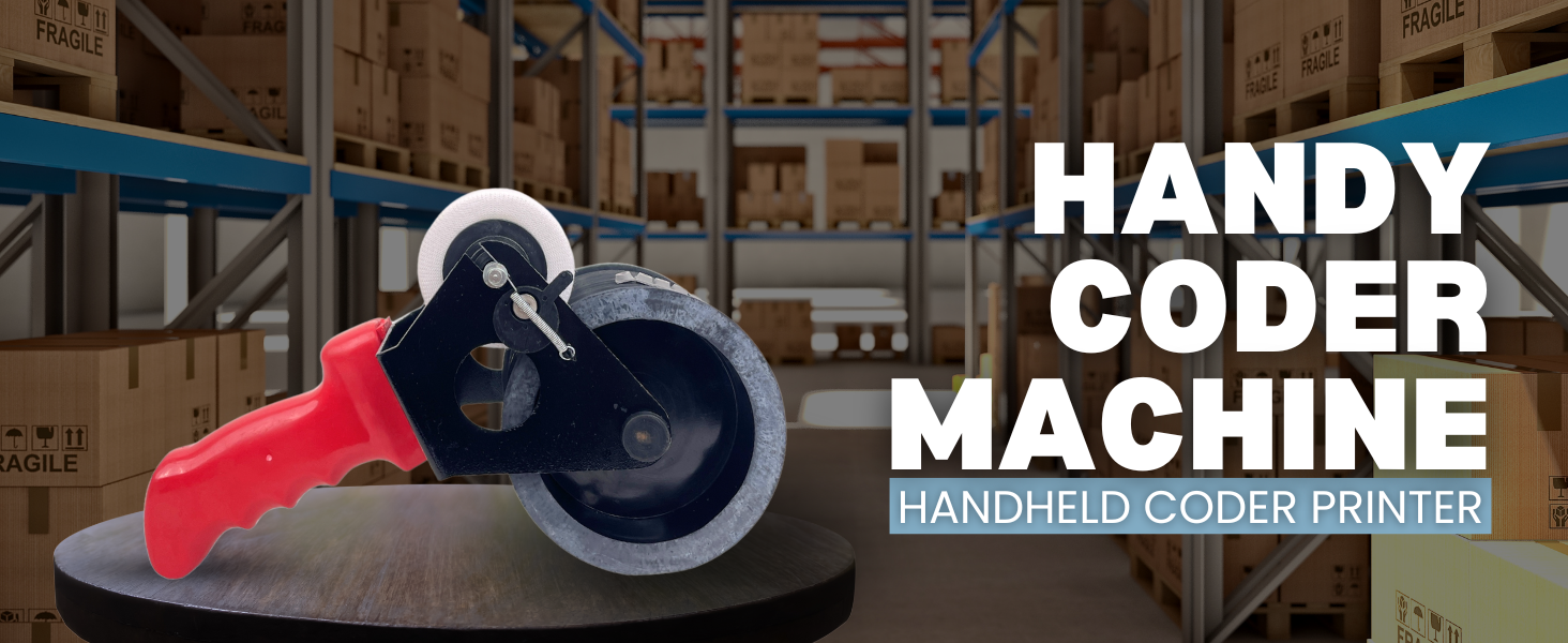 Handy Coder Machine 4 Inch With 8MM Letter Set