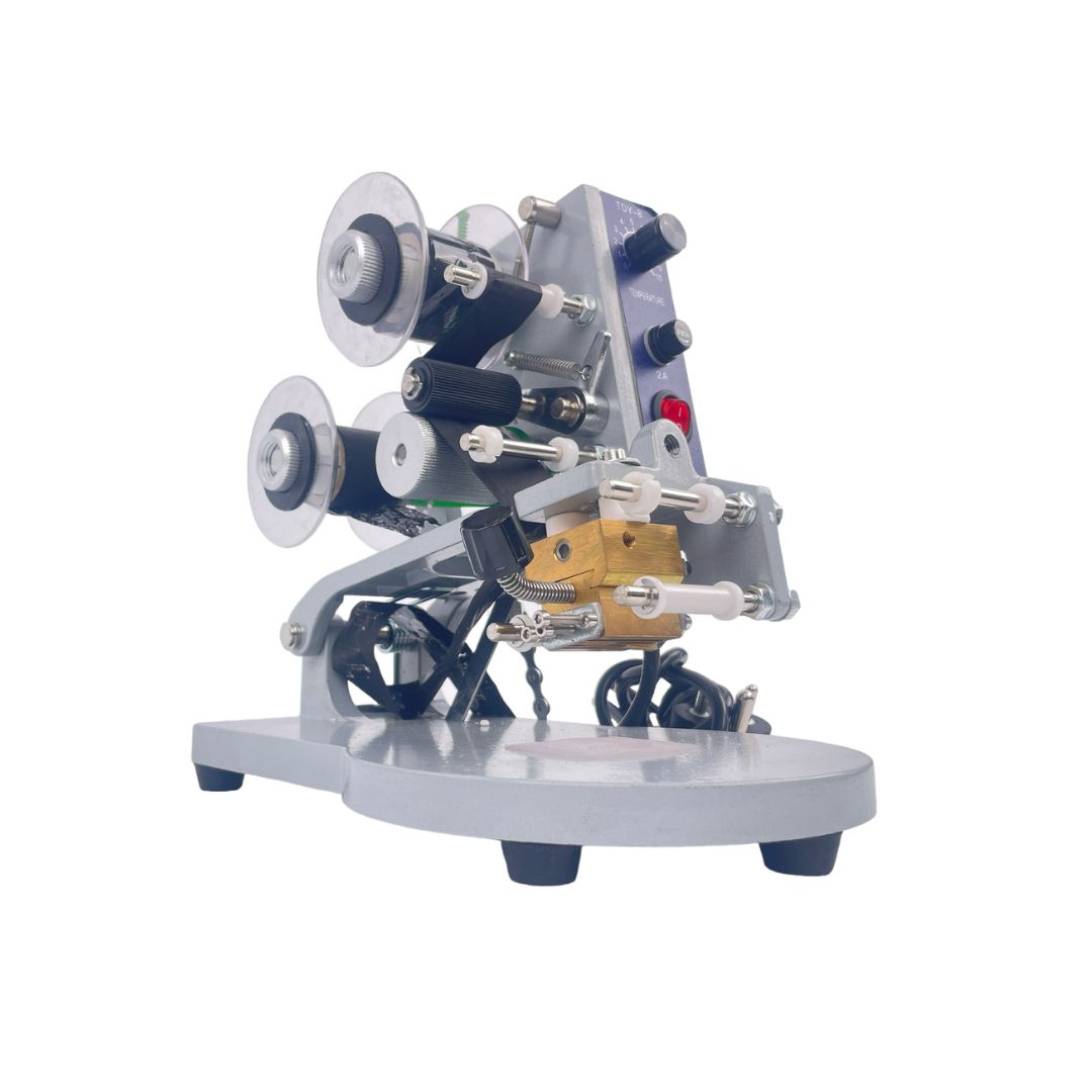 Manual batch coding machine for packaging