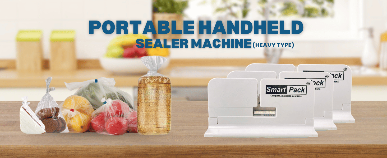 Heavy Duty Bread Sealer Machine  With Tape Roll of 1 Set | Combo pack