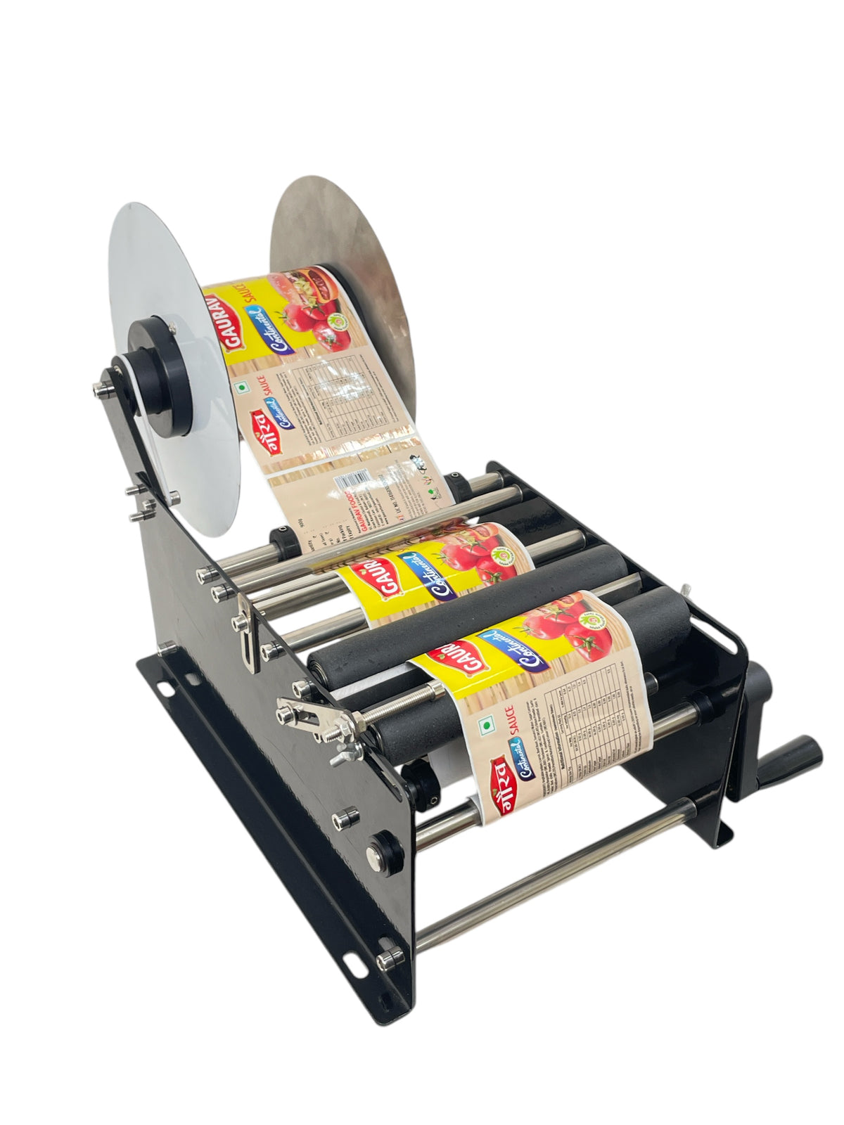 Manual Round Bottle labelling Machine