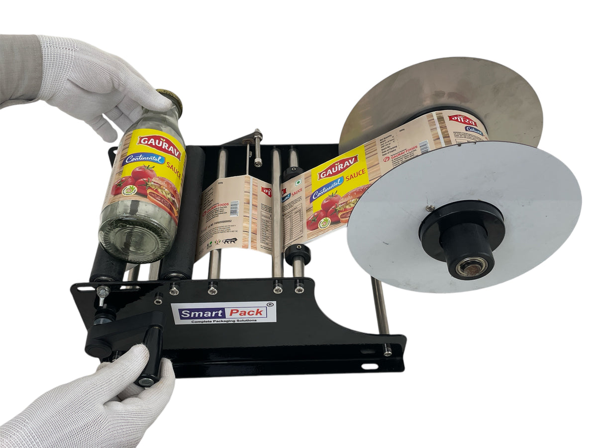 Manual Round Bottle labelling Machine