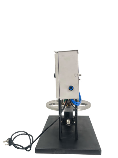 automatic aluminium foil sealing machine rear view