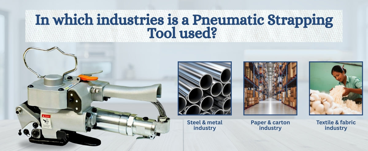 pneumatic strapping tool used