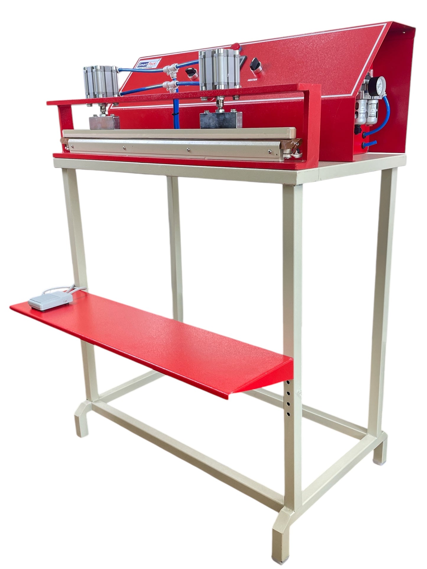 Pneumatic sealing machine 16 inch horizontal
