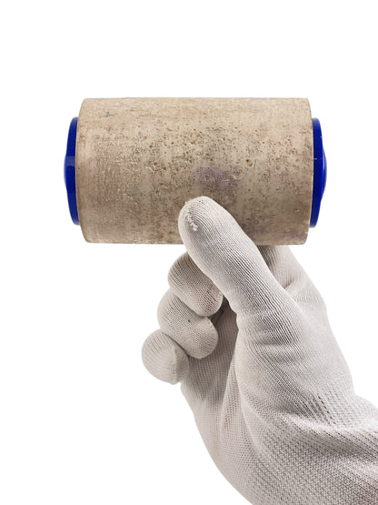 Replacement foam ink roller for handy coder