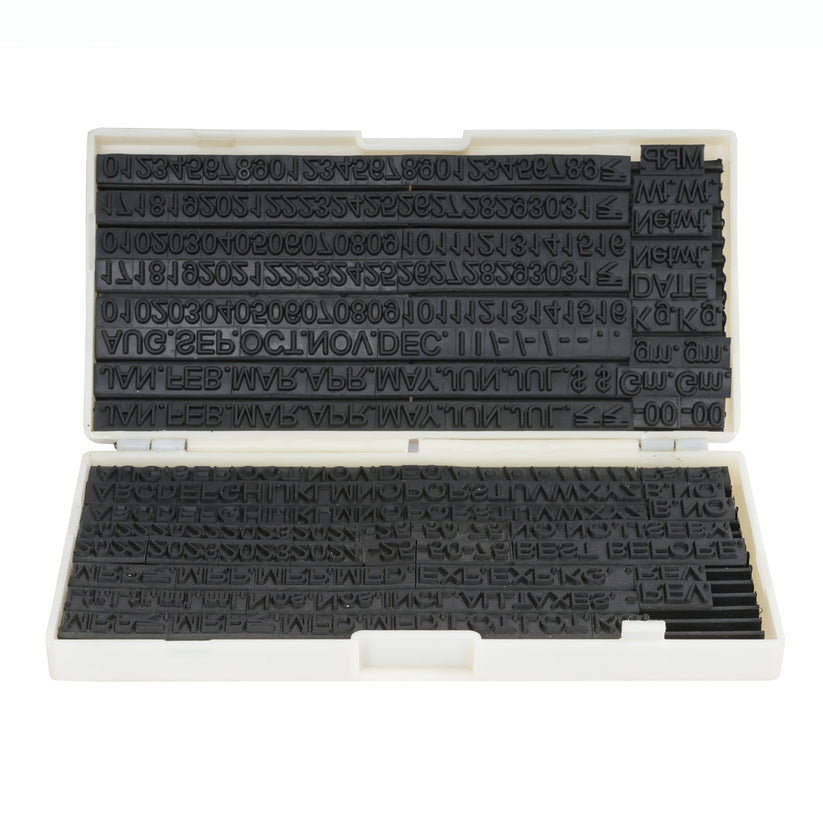 High-Quality 6MM Rubber Letters for Clear Coding – Smart Pack Shop