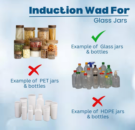 Induction Wad 118MM with 500Piece for PET Packing