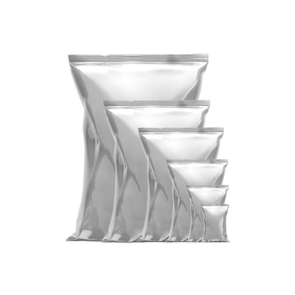 Silver packaging pouches pack of 100
