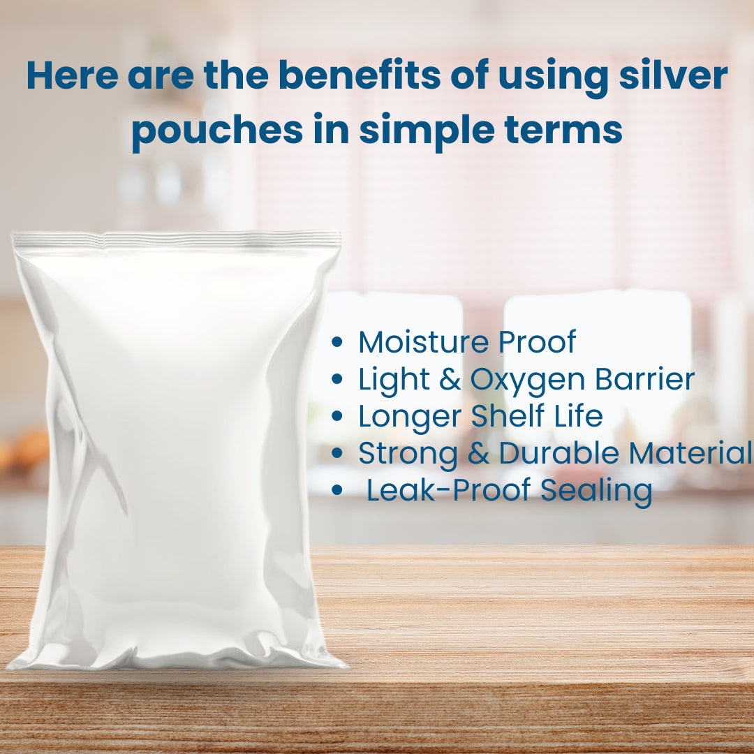 silver pouches