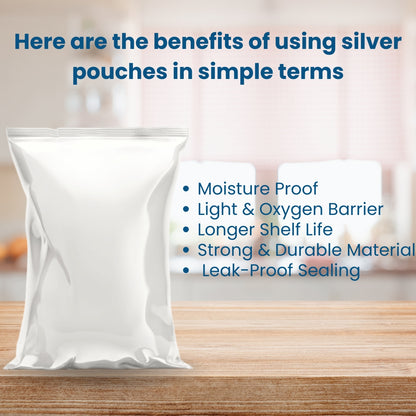 silver pouches