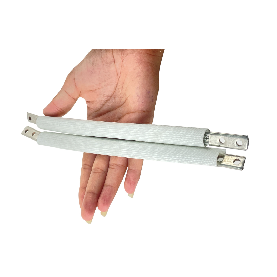 Strapping machine heating element cable