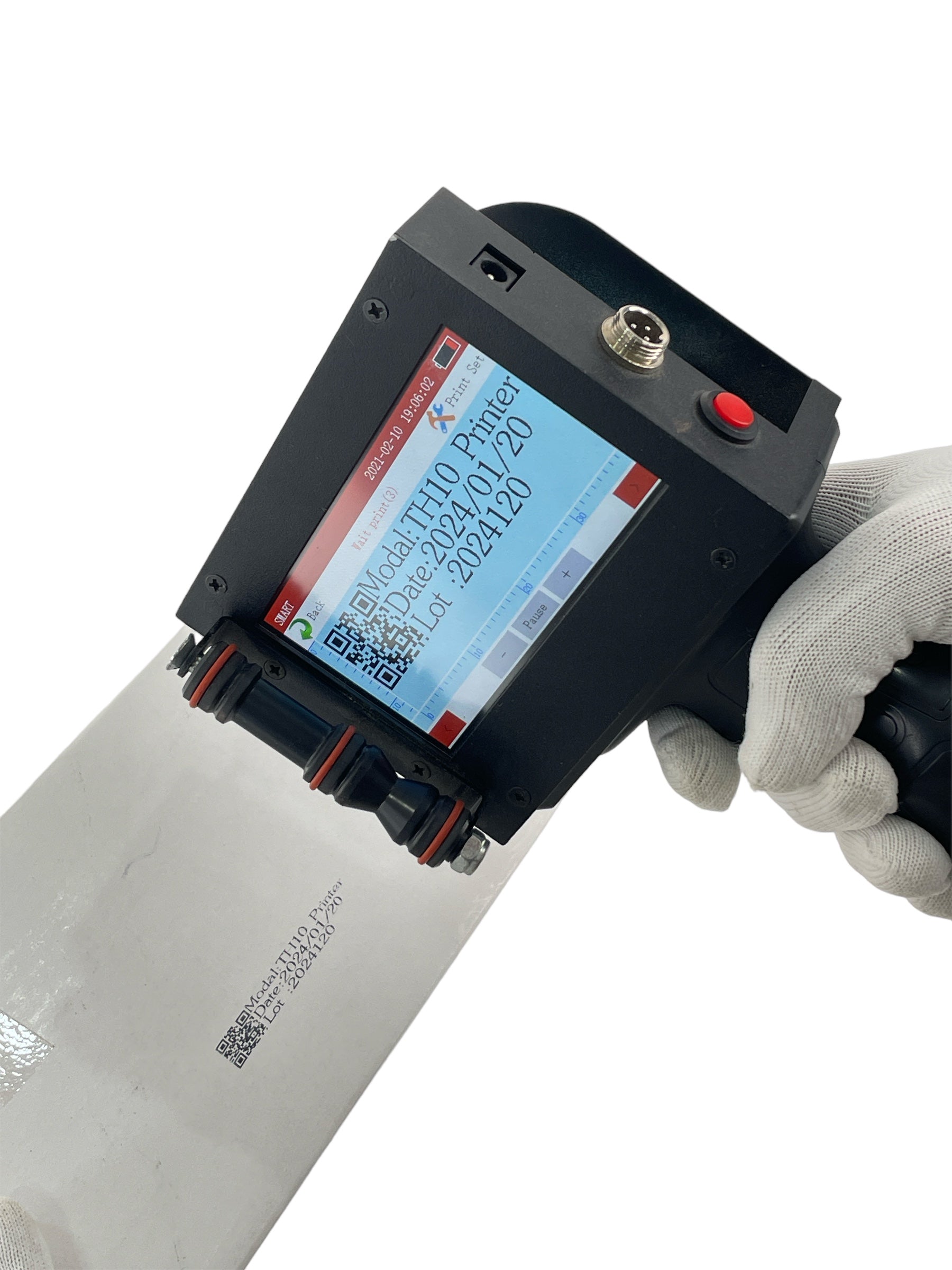 Thermal ink jet printer for product marking