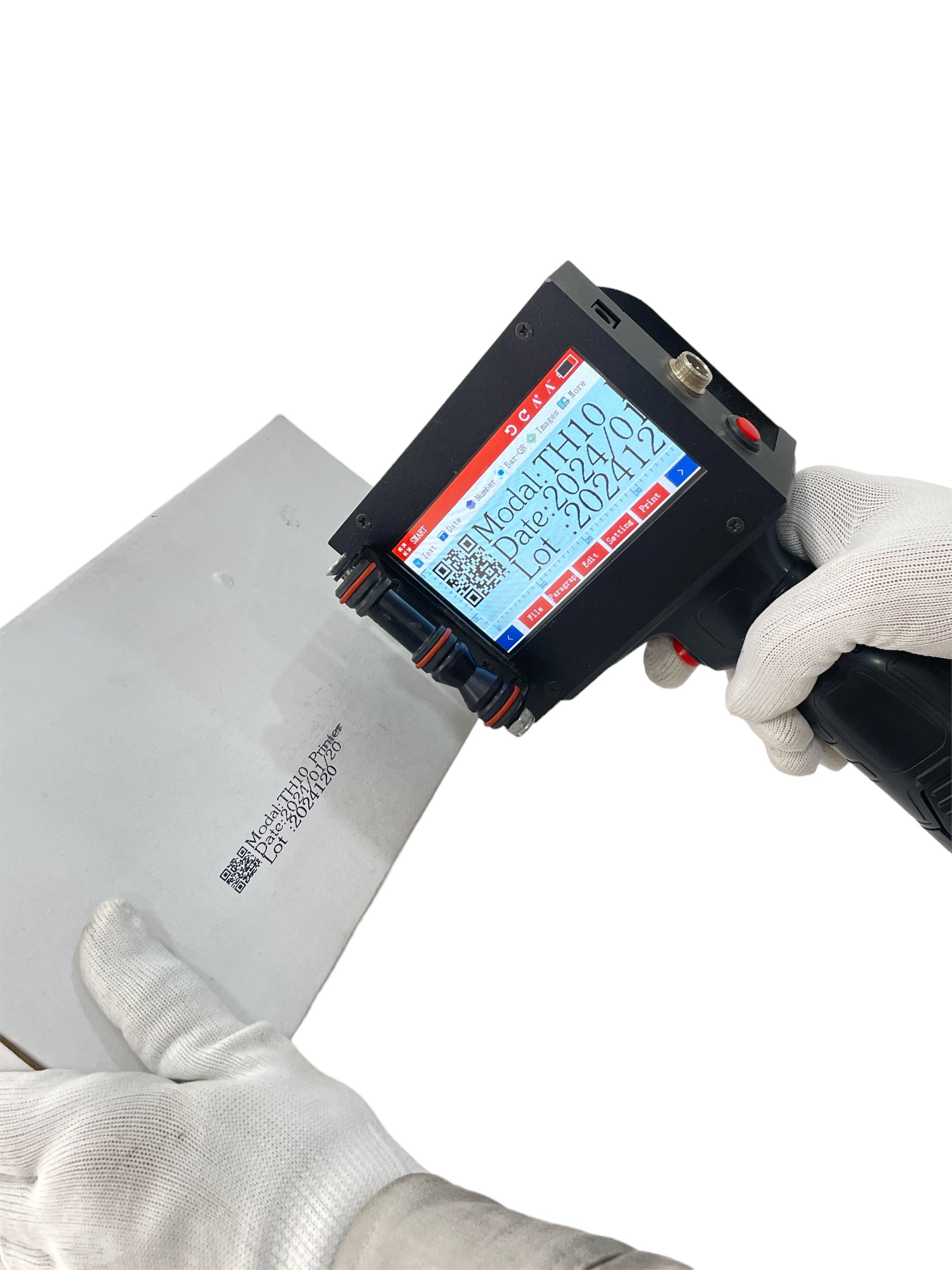 Thermal inkjet printer for packaging