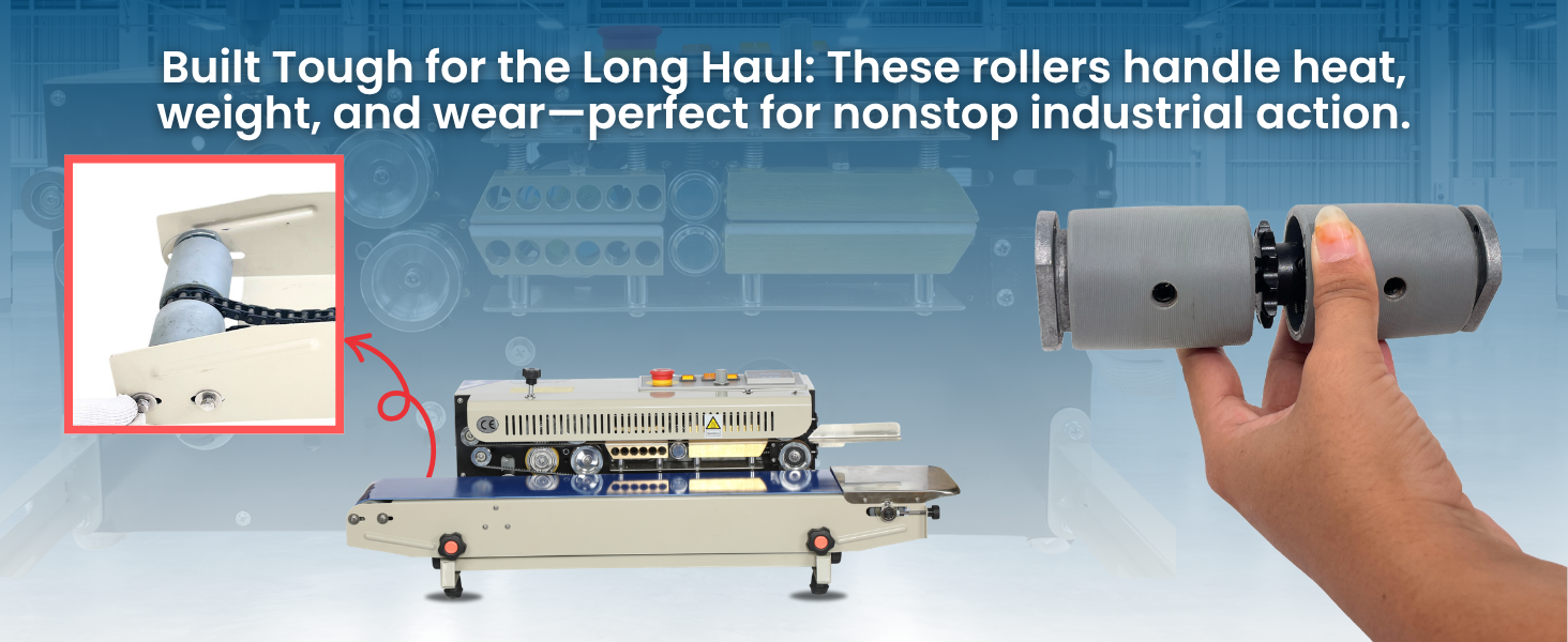 PVC Chain Roller for Band Sealer Machine