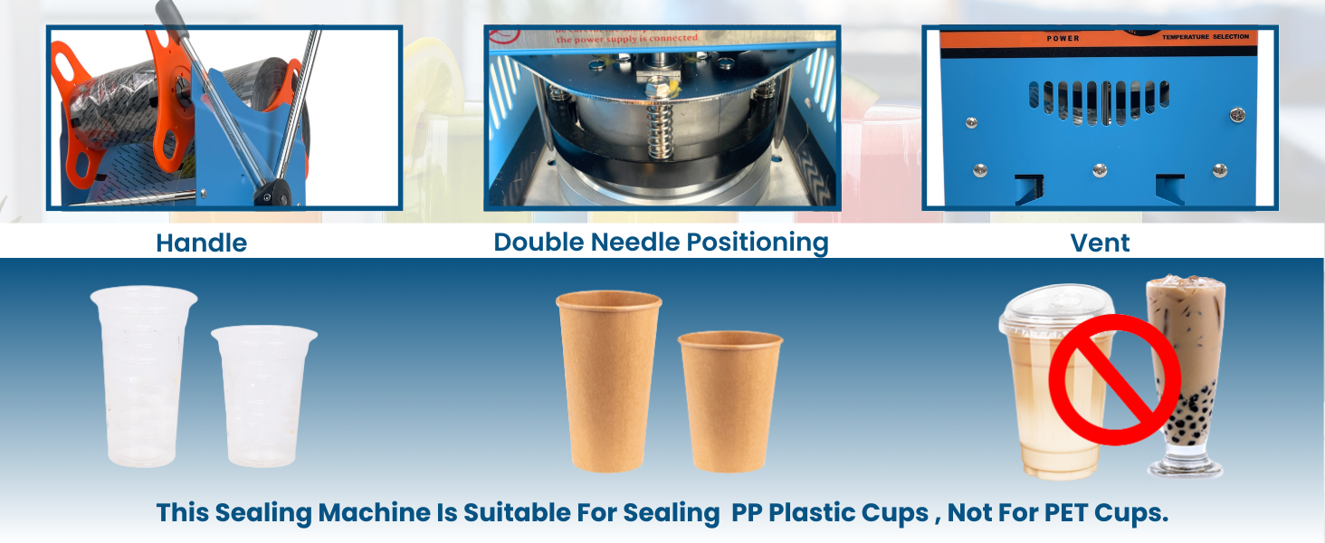 Manual Cup Sealer Machine