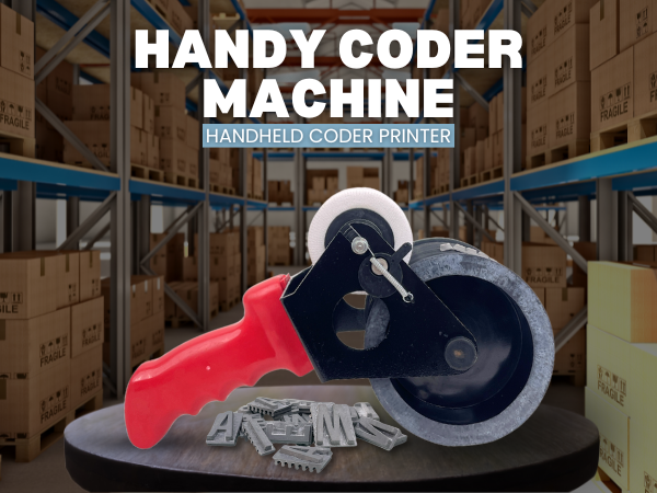 Handy Coder Machine 4 Inch With 8MM Letter Set