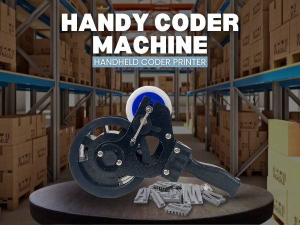 Handy Coder Machine 2 Inch with 6MM Letter Set