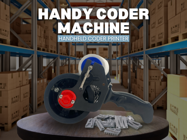 Handy Coder Machine 8 Inch with 25MM Letter Set