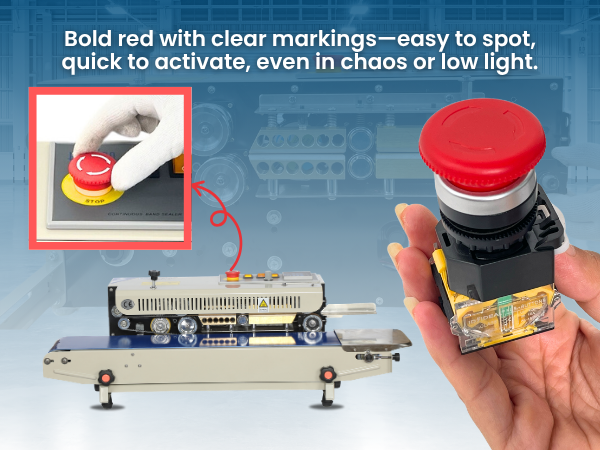 Push Switch For Induction Sealer Machine