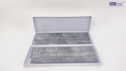 Rubber type letter set Handy Coder 39mm