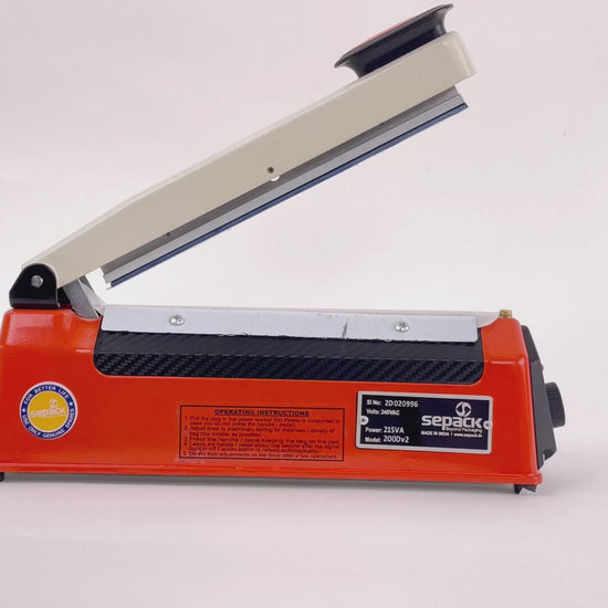 8 inch impulse type hand sealer