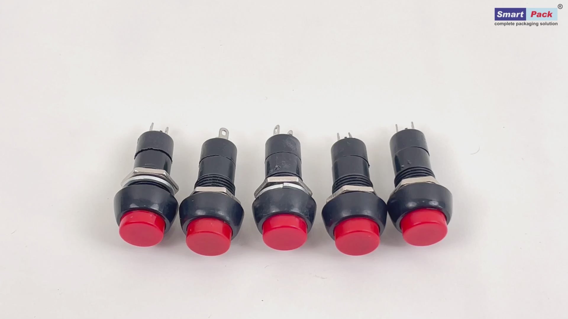 Push switch for manual hand induction sealer