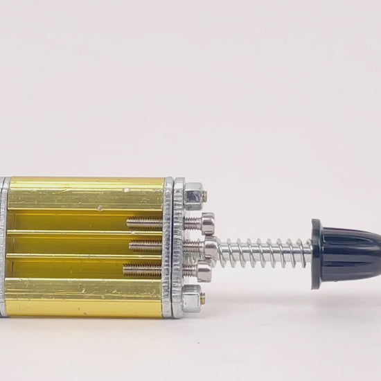 Letter holder for ribbon batch coding machine