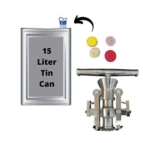 15 Liter Tin Can Plastic Spout Capping machine