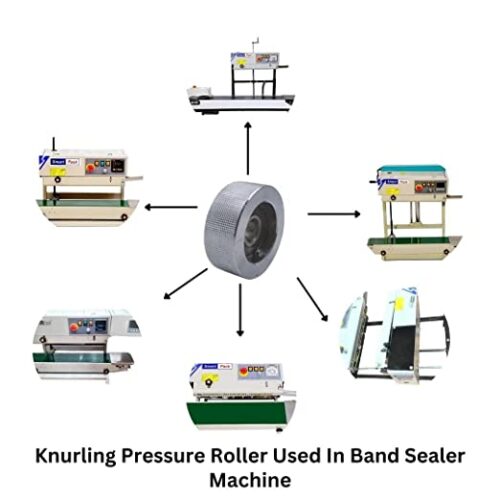 Knurling Pressure Roller for Band Sealer Machine