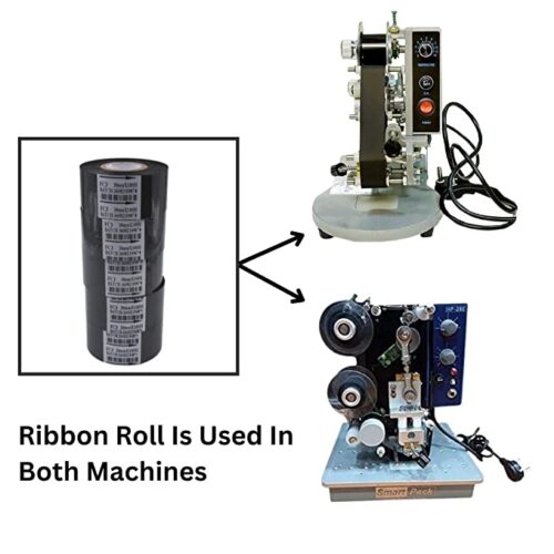Ribbon Roll for Motorized Ribbon Batch Coding Machine