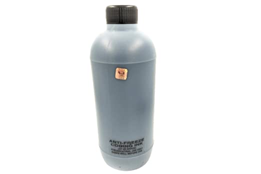 Non-Porous Ink Used for plastic pouch (1 L, Black)